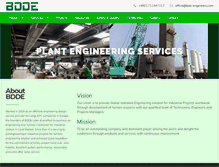 Tablet Screenshot of bdd-engineers.com